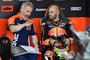 Brad Binder mit Crew-Chief Phil Marron