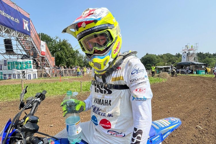 Dominique Aegerter beim Motocross in Muri