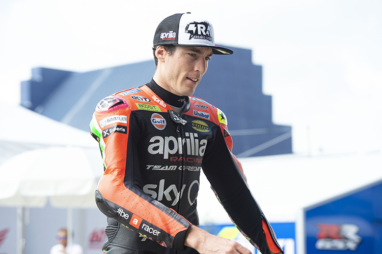 Aleix Espargaro leistet für Aprilia gute Arbeit