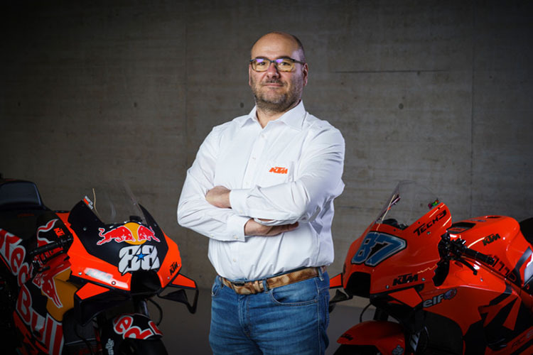 Fabiano Sterlacchini, Head of MotoGP Technology bei KTM
