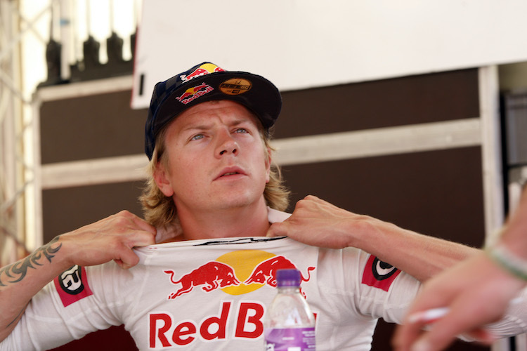 Kimi Räikkönen zu seiner Rallye-Zeit