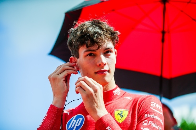 Ferrari-Junior Oliver Bearman