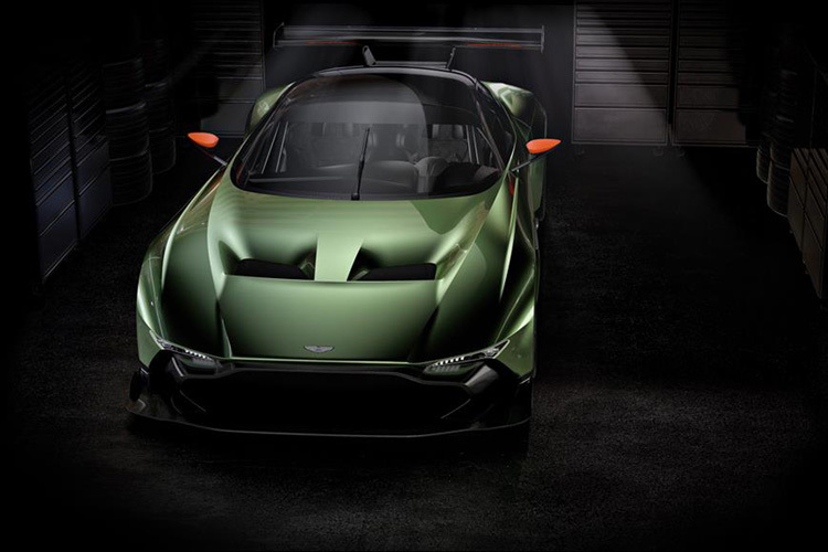 Aston Martin Racing entwickelte beim Vulcan kräftig mit