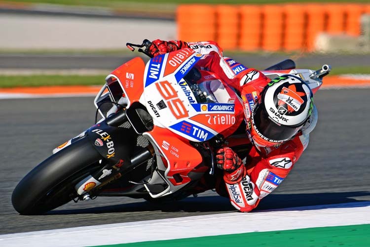 Jorge Lorenzo in Valencia