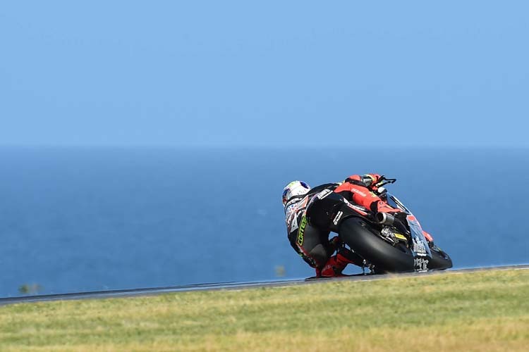 Sandro Cortese auf Phillip Island