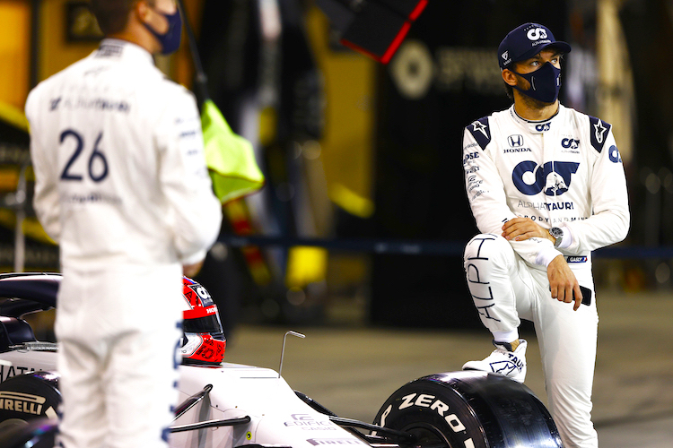 Pierre Gasly in Abu Dhabi 2020