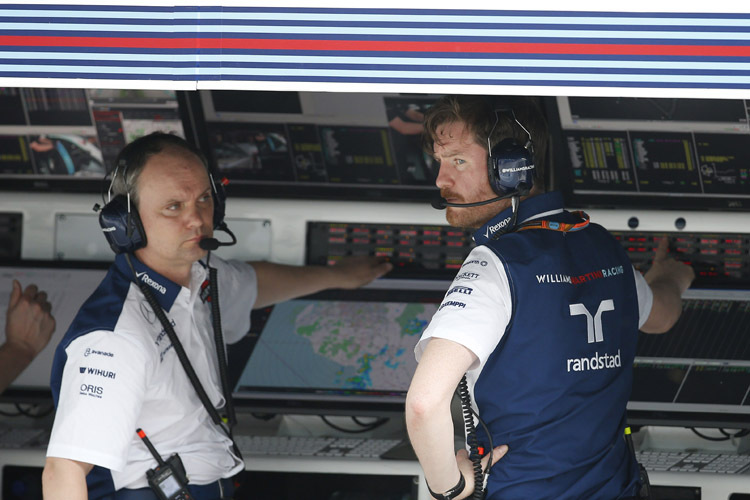 Williams-Chefingenieur Rob Smedley: «Wir dürfen nicht vergessen, dass uns mit Red Bull eine riesige Organisation mit ​mit viel technischem Know-how im Nacken sitzt»