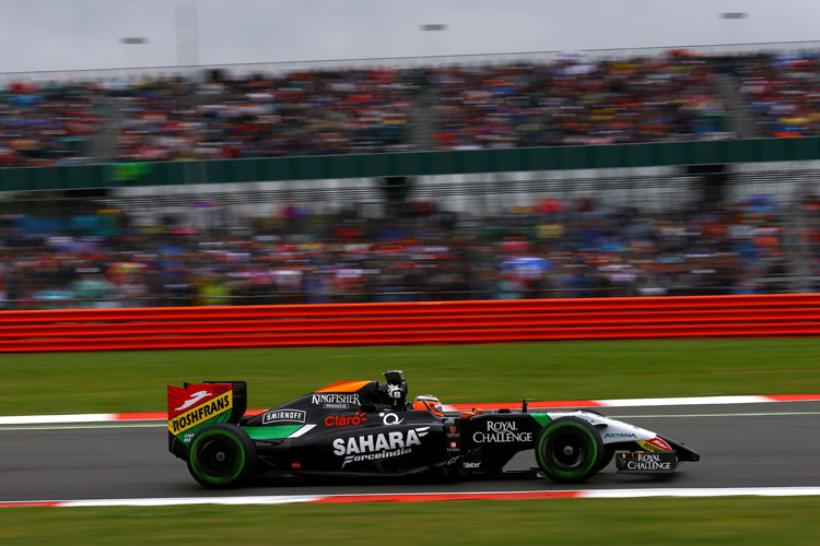 Force India-Pilot Nico Hülkenberg: «Wir hatten einen wirklich schwierigen Freitag, da hat wegen des starken Windes nicht viel funktioniert, deshalb fehlen uns auch die Referenzdaten»