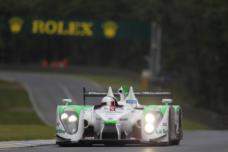 Der Pescarolo 03 konnte bislang noch nicht überzeugen