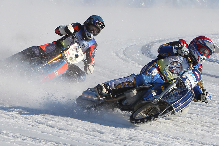 Harald Simon (hinten) beim GP in Ufa