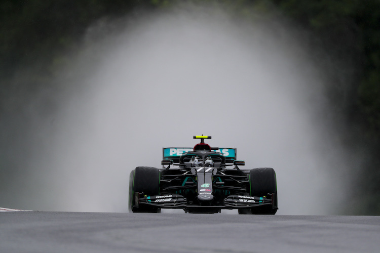 Valtteri Bottas war am Trainingsfreitag in Ungarn zwei Mal der Zweitschnellste