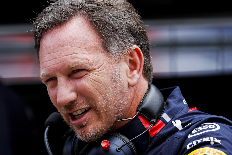 Red Bull Racing-Teamchef Christian Horner 