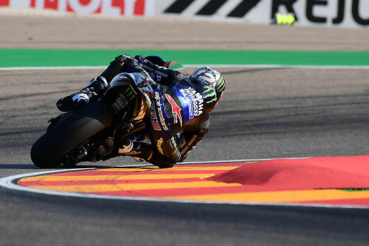 Maverick Viñales lag im FP2 von Aragón vorne