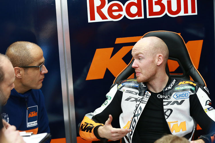 Bradley Smith: «Das KTM-Team zeigt viel Einsatz, in diesem Punkt steht es Honda, Yamaha und Ducati in nichts nach»