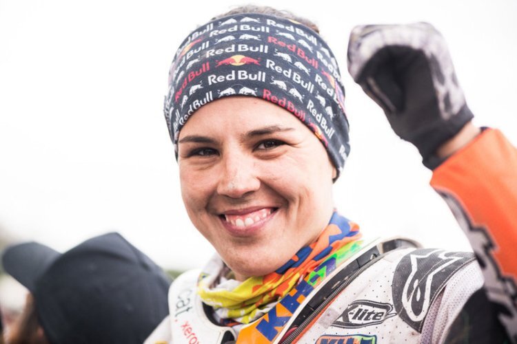 Laia Sanz war auch bei der Dakar 2018 die beste Frau 