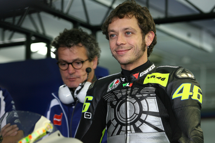 Glaubt an den italienischen Nachwuchs: Valentino Rossi