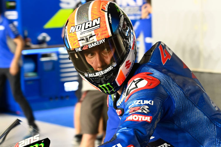 Alex Rins hat den MotoGP-Auftakt 2021 im Blick