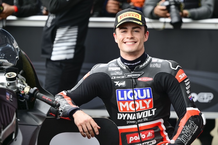 Manuel Gonzalez wird am Montag mit einem MotoGP-Bike fahren