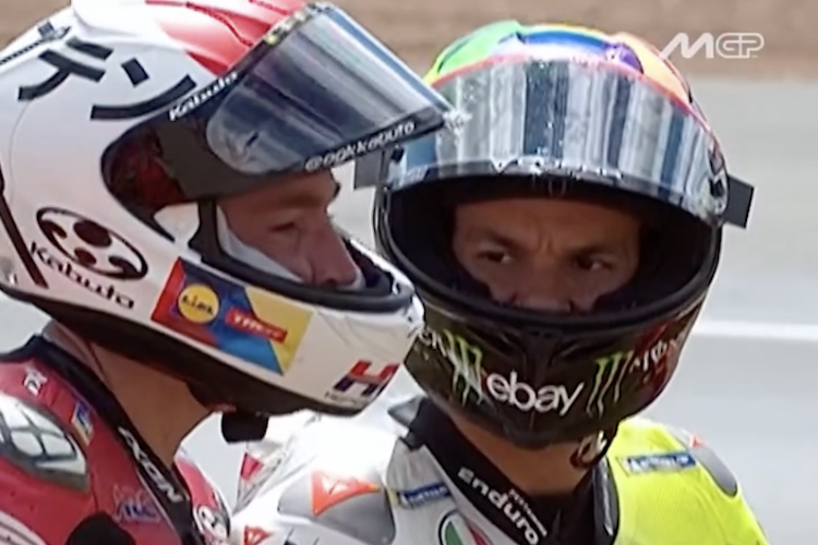 Franco Morbidelli war sauer auf Aleix Espargaro