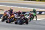Alex De Angelis: Hier vor Stefan Bradl und Jake Gagne