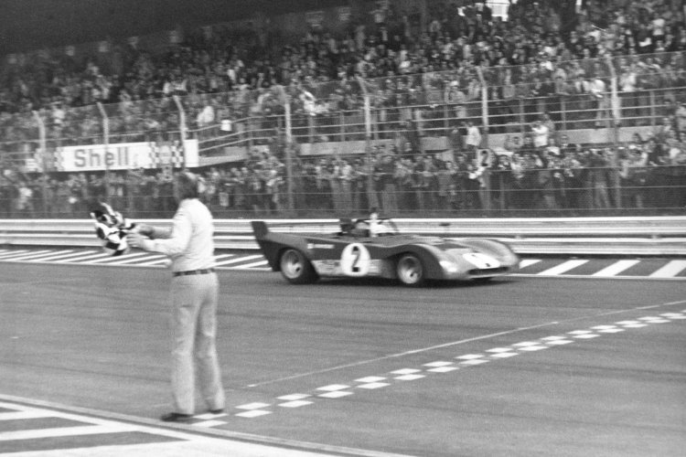 Der Ferrari 312 PB bei den 500 Kilometer von Imola 1972