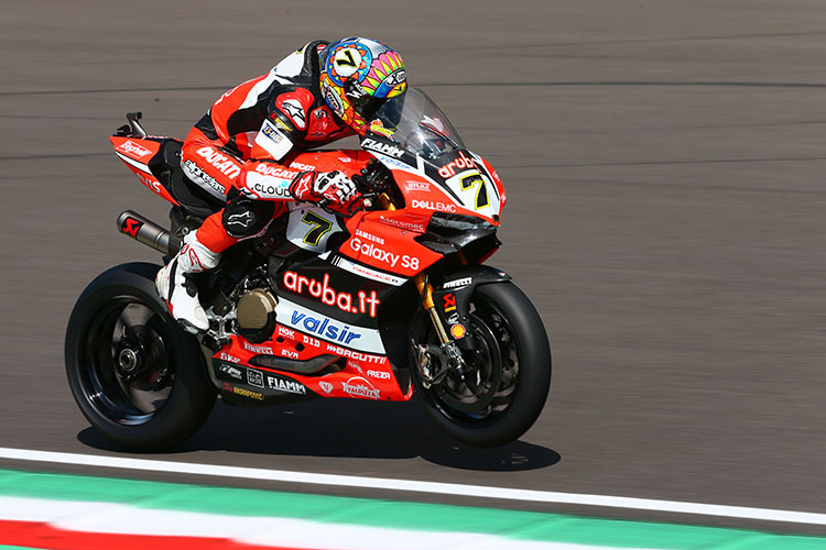 Chaz Davies auf der Ducati Panigale R