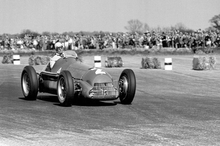 Der erste Formel-1-WM-Lauf: Giuseppe Farina in Silverstone 1950