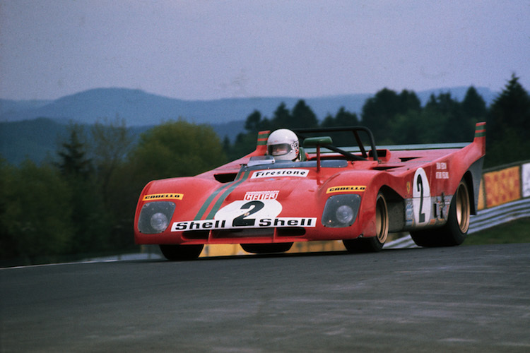 Redman 1972 als Ferrari-Werksfahrer