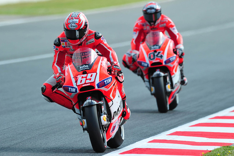 Nicky Hayden: Im Qualifying besser als Andrea Dovizioso (hi.)