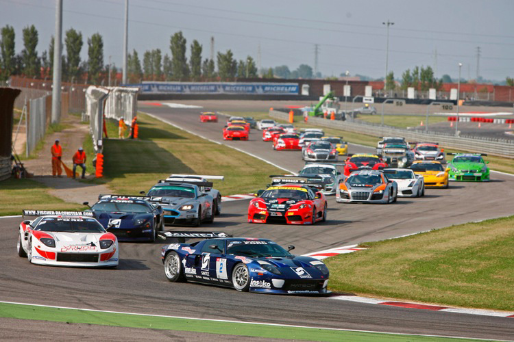 GT3-Starterfeld im Adria