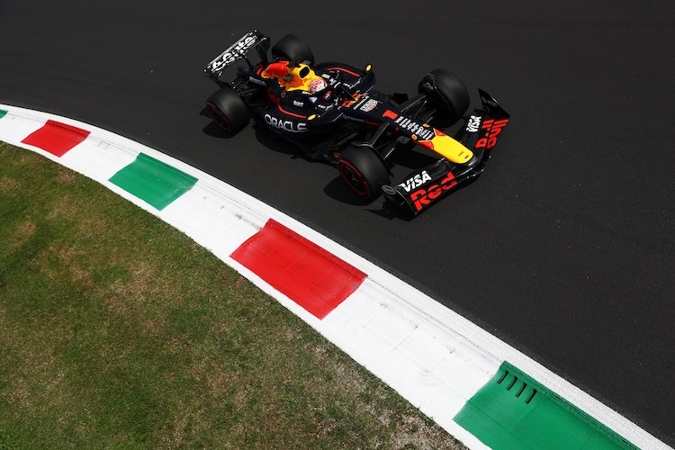 Max Verstappen im freien Training zum Italien-GP in Monza