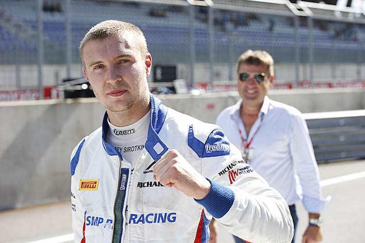 Sergey Sirotkin wird seit Jahren von SMP Racing unterstützt