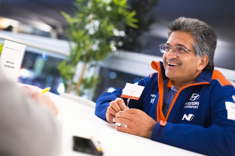 Hyundai-Teamchef Michel Nandan