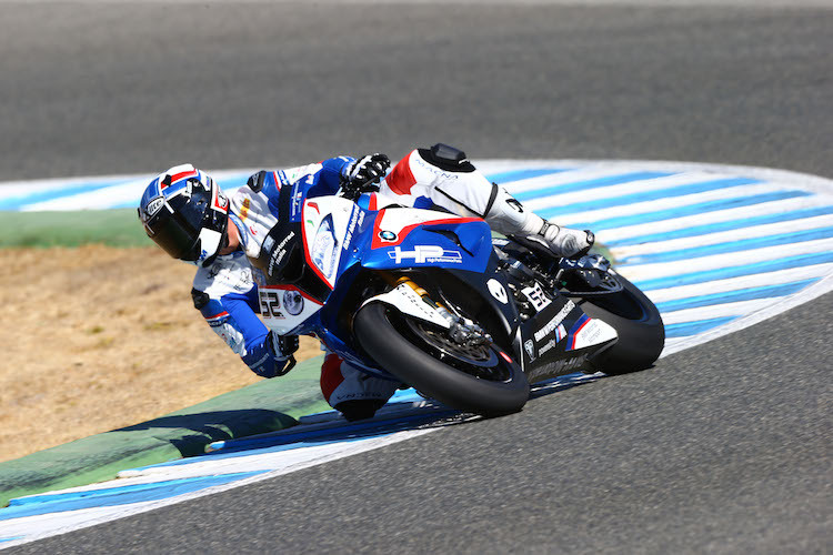 BMW-Pilot Sylvain Barrier lieferte in Jerez eines seiner besten Rennen ab