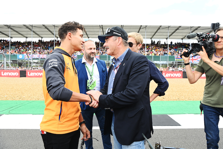 Nigel Mansell hält viel von Lando Norris