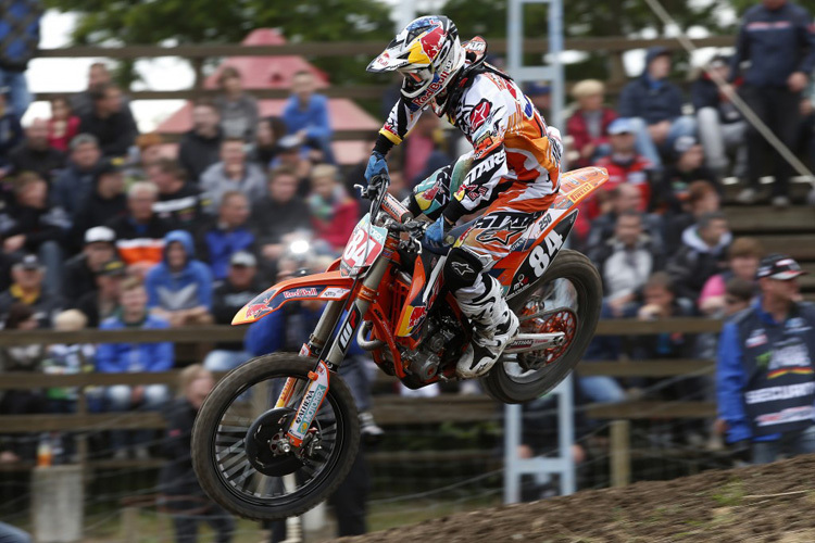 Jeffrey Herlings: Auch ein Sturz hinderte ihn in Teutschenthal nicht am Sieg