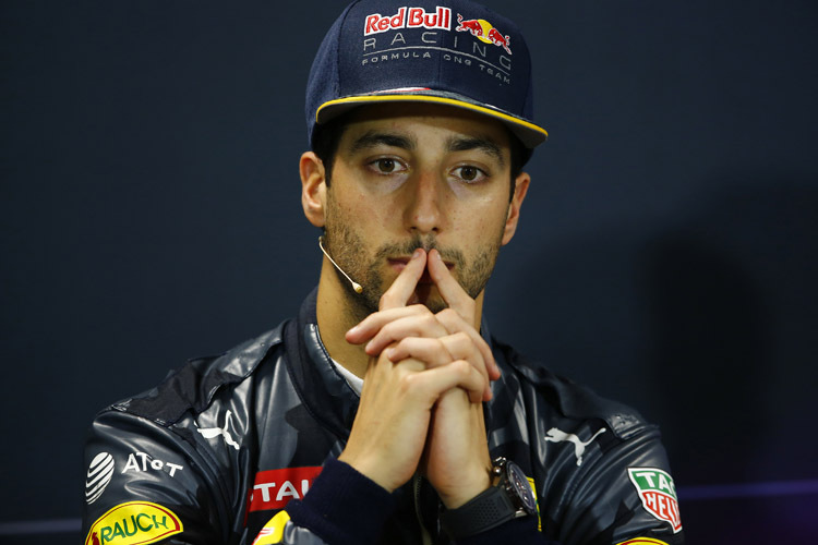 Da war die Enttäuschung noch gross: Daniel Ricciardo nach dem Rennen in Monte Carlo