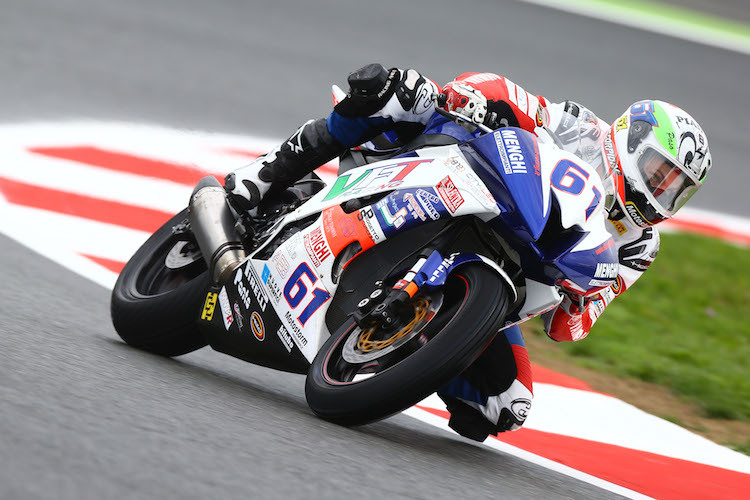 Fabio Menghi wird 2015 die einzige Yamaha R6 pilotieren