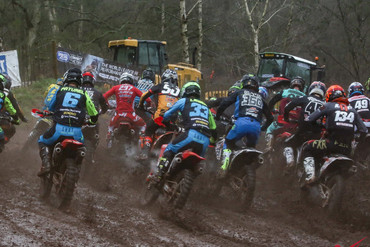 Das Hawkstone International 2020 versank im Schlamm