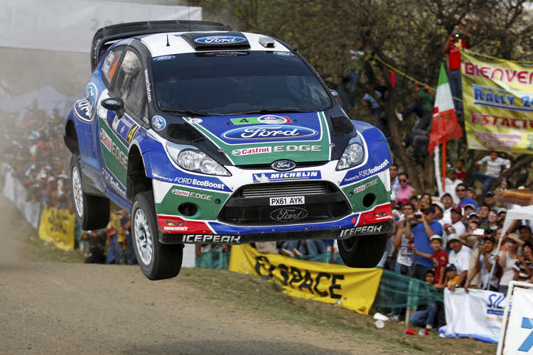 Petter Solberg in Mexiko