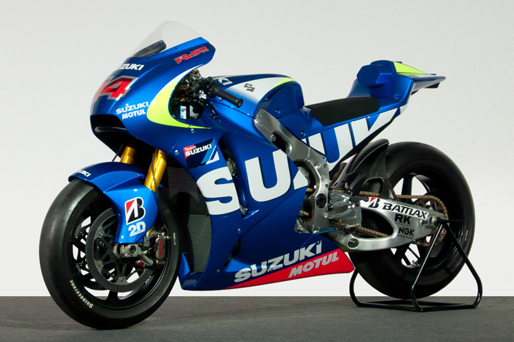 Der MotoGP-Prototyp von Suzuki: Damit testet Randy de Puniet in Barcelona