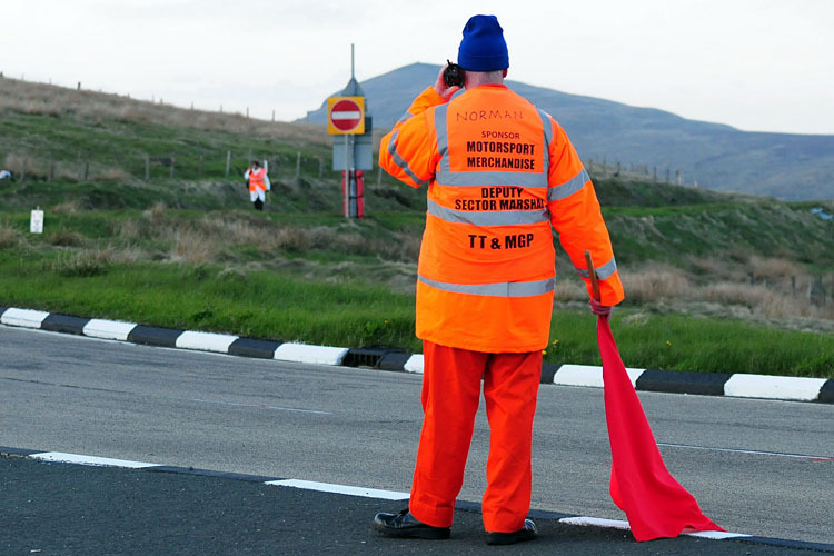 Auch die Senior-TT musste gestoppt werden