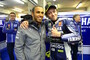 Lewis Hamilton und Valentino Rossi