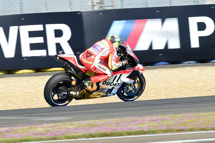 Andrea Iannone: Bestzeit im Warm-up in Le Mans