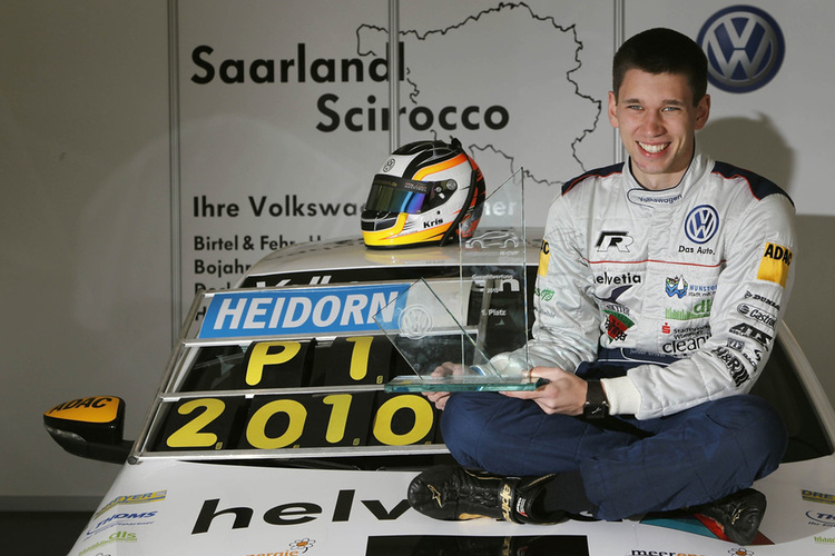 Kris Heidrn ist der erste Meister des VW Scirocco Cup