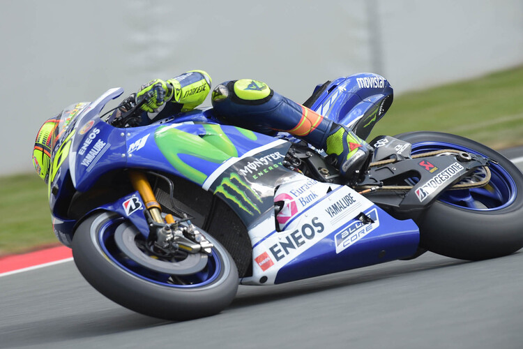 Valentino Rossi in Sachsen