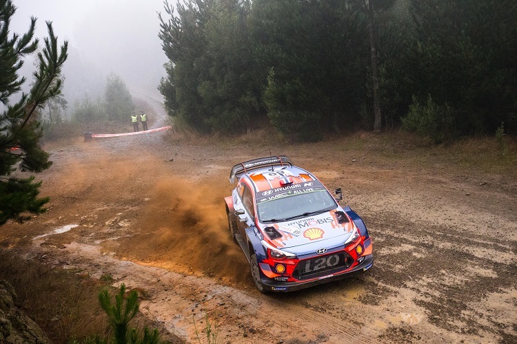   Andreas Mikkelsen mit Bestzeit im Chile-Shakedown