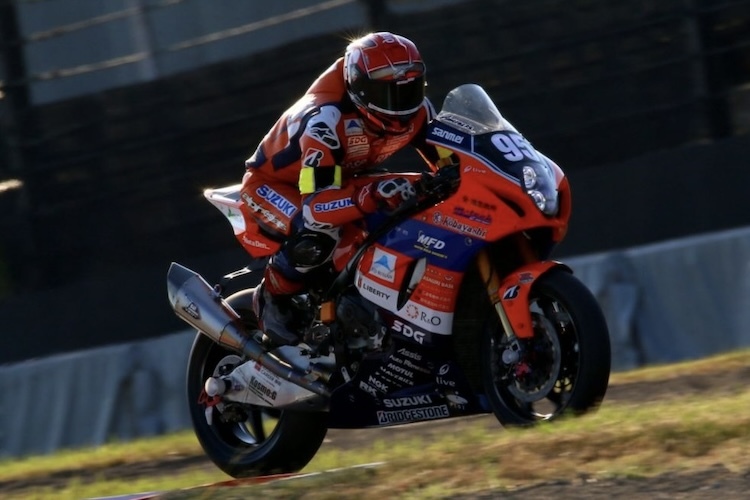 Jonas Folger auf dem Suzuki-Superbike