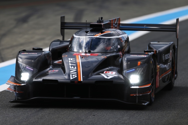 Der Ginetta G60-LT-P1 zeigte sich freitags bei der FIA WEC in Shanghai am schnellsten