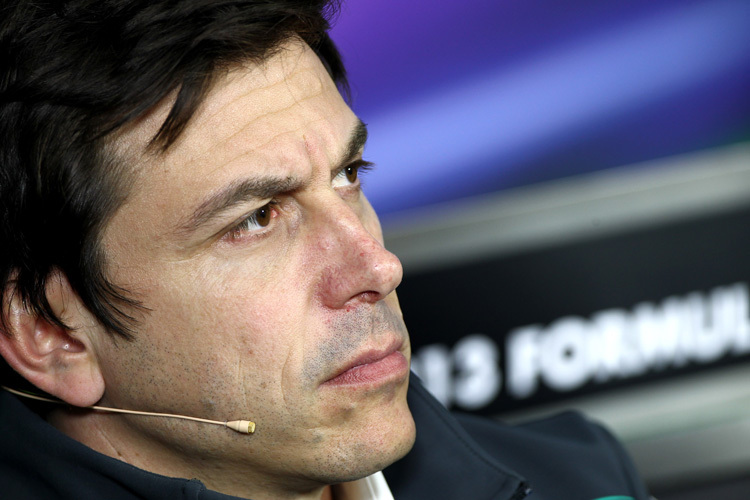 Mercedes-Motorsportdirektor Toto Wolff: «Wissen erst nach China, wo wir stehen»